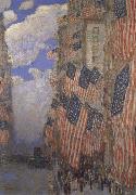 Childe Hassam The Fourth of July china oil painting artist